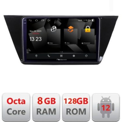 Navigatie VW Touran 2016- 5960Pro-3144 Android Octa Core Qualcomm 2K Qled 8+128 DTS DSP 360 4G Optical CarStore Technology foto