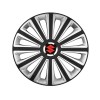 Set 4 capace roti R14 Compatibil Cu Suzuki Trend Silver-Black, Autohelix MSA