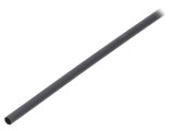 Manșon Termocontractabil cu Adeziv Negru 4,5mm 1,2m