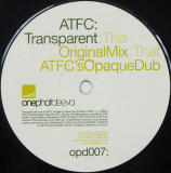 ATFC (Aydin Hasirci) - Transparent (Vinyl), House