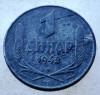 1.355 SERBIA WWII OCUPATIE GERMANA 1 DINAR 1942, Europa, Zinc
