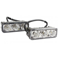 Lumini De Zi DRL 3 Led 3W 12V-24V Epistar 462086