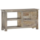 Cumpara ieftin Comoda TV, 100 x 30 x 55 cm, lemn masiv de mango