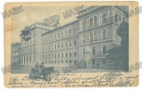 5625 - CLUJ, carriage, Litho, Romania - old postcard - used - 1907