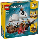 LEGO&reg; Creator - Corabie de pirati emblematica (31387)