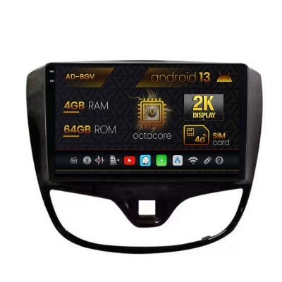 Navigatie Opel Karl (2015-2019), Android 13, V-Octacore 4GB RAM + 64GB ROM, 9.5 Inch - AD-BGV9004+AD-BGRKIT385 foto