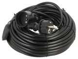 Prelungitor Electric Negru 20m 16A 3x1,5mm2