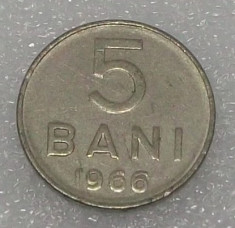 G5. ROMANIA 5 BANI 1966 ** foto