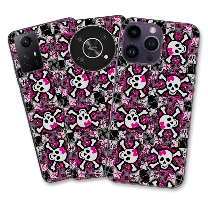 Husa Apple iPhone 11 Silicon Gel Tpu Model Pop Art Skeleton