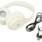 Căști Bluetooth 5.0 Over-Ear Albe 5h