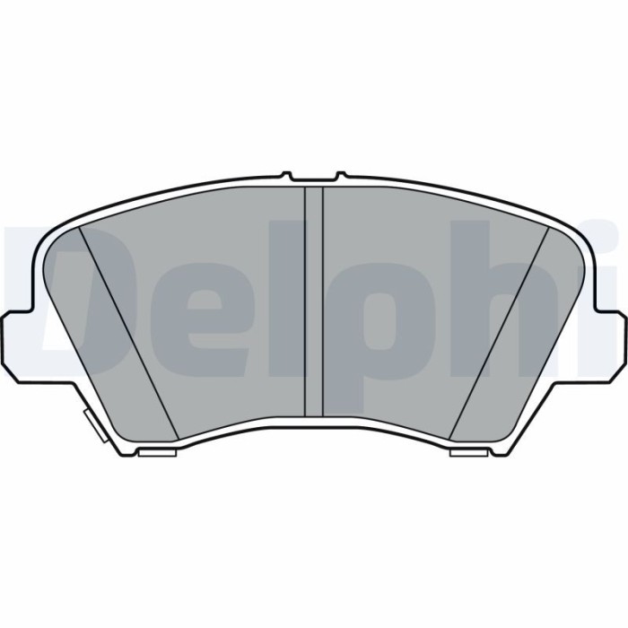 DELPHI LP3361 set placute frana,frana disc