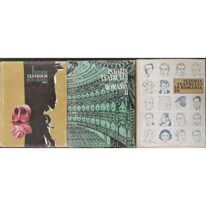 Istoria teatrului in Romania (3 vol.) &ndash; Acad. G Oprescu