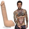Dildo Realist Small Hands Ultraskyn Dual Density Vac-U-Lock Natural 23cm + Ventuza