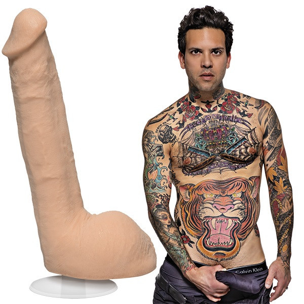 Dildo Realist Small Hands, Ultraskyn, Dual Density, Vac-U-Lock, Natural, 23 cm