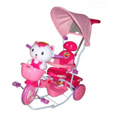 Tricicleta EURObaby Hello Kitty - Roz foto