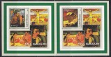 Guineea Bissau 2001 - Picturi de Gauguin, 2 Colite SOUVENIR, MNH