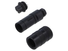 Conector M16 PIN 6 IP67 mufă mamă 250V 5A BINDER
