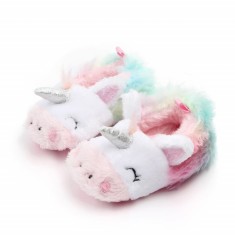 Botosei din blanita multicolori - Unicorn (Marime Disponibila: 9-12 luni