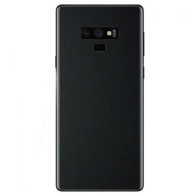 Set Folii Skin Acoperire 360 Compatibile cu Samsung Galaxy Note 9 (Set 2) - ApcGsm Wraps Matrix Black foto