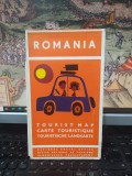 Romania, Hartă turistică ONT, Tourist map, Carte touristique, Touristische Landkarte,