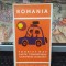 Romania, Hartă turistică ONT, Tourist map, Carte touristique, Touristische Landkarte, ONT, circa 1970, 013