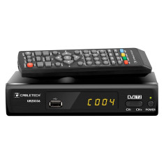 Tuner DVB -T2 Cabletech, port USB 2.0, 6 W, functie temporizator foto