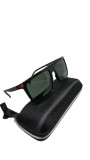 Cumpara ieftin Ochelari de soare, Unisex, filtru de protectie UV 400, cu toc inclus, P9025C4
