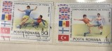 (F) Timbre Serii Romania Fotbal Sport