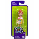 Polly Pocket Impulse Doll Lila In Rainbow Dress (hdw47)