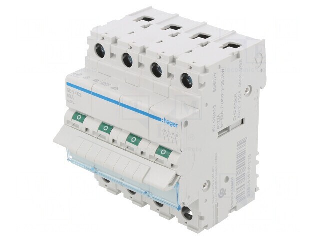Separator-&icirc;ntrerupător 4 Poli DIN 63A 400V SBN463