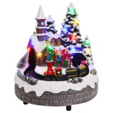 VidaXL Decorațiune de Crăciun pentru Masă Multicolour 16 x 16 x 19 cm 4017039