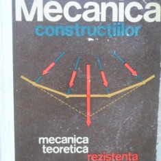 MECANICA CONSTRUCTIILOR. MECANICA TEORETICA, REZISTENTA MATERIALELOR. MANUAL PENTRU SCOLILE TEHNICE-M. IFRIM, M.