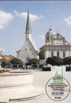 C2041 - Germania 1989 - carte postala maxima foto