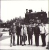 HST P2/653 Poză locomotiva cu aburi nr 1 Rom&acirc;nia comunistă