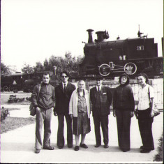 HST P2/653 Poză locomotiva cu aburi nr 1 România comunistă