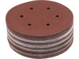Set 50 Discuri Abrazive Velcro, 150Mm, 6 Gauri, P150