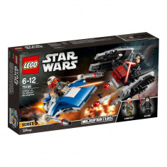 LEGO? Star Wars A-Wing contra lui TIE Silencer Microfighters 75196 foto