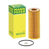 Filtru ulei Mann HU721/4x, insertie, inaltime 153mm, diametru 64/31mm, cu etansare
