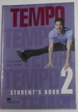 TEMPO by CHRIS BAKER and LIBBY MITCHELL , STUDENT &#039;S BOOK 2 , 2005, PREZINTA INSEMNARI CU CREIONUL *