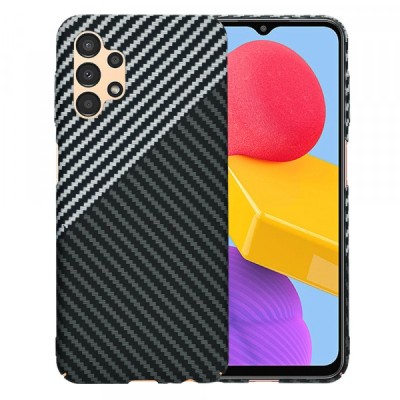 Husa pentru Samsung Galaxy A13 A135, Techsuit, Carbonite FiberShell, Gri foto