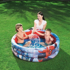 Piscina Spider-Man gonflabila pentru copii 3 ani+ 122 x 30 cm 200 litri Bestway