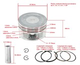 Cumpara ieftin Kit reparare piston motor termic 5 - 5.5 - 6 - 6.5 - 7 CP V60339 Verke
