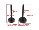 Set Supape Scuter Baotian 4T 150cc TMMP, Piese Motor