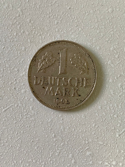 Moneda 1 DEUTSCHE MARK - 1963 J - Germania - KM 110 (263)