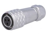 Mufă SF12 mamă 3 PIN IP67 4-6.5mm 13A 250V pentru cablu