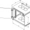 Rack de perete Triton sectiune simpla 18U 600mm adancime usa