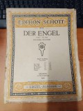 AS - PARTITURA - DER ENGEL - RICHARD WAGNER