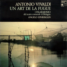 VINIL Antonio Vivaldi, I Filarmonici ....‎– Un Art De La Fugue (VG++)