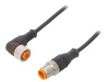 Cablu de Conectare PIN 3 3m cu Mufă 4A și Izolație PUR