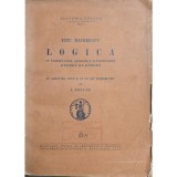 Titu Maiorescu &ndash; Logica